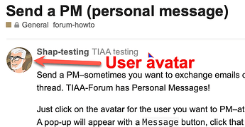 user avatar